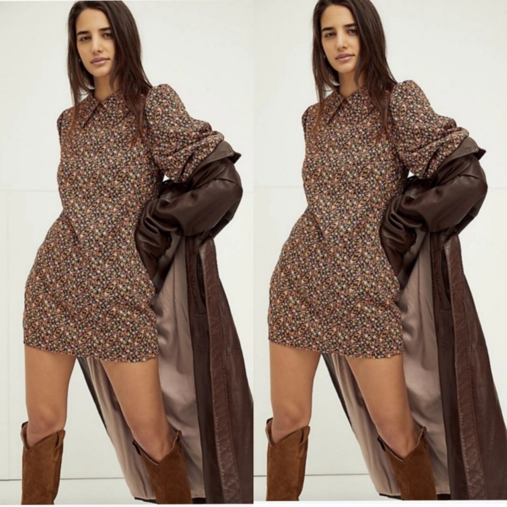Free People Making Plans Mini Dress size 12